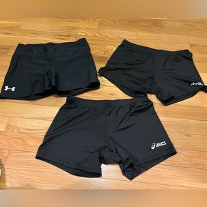 Women’s  Volleyball Spandex Size Small lot of three